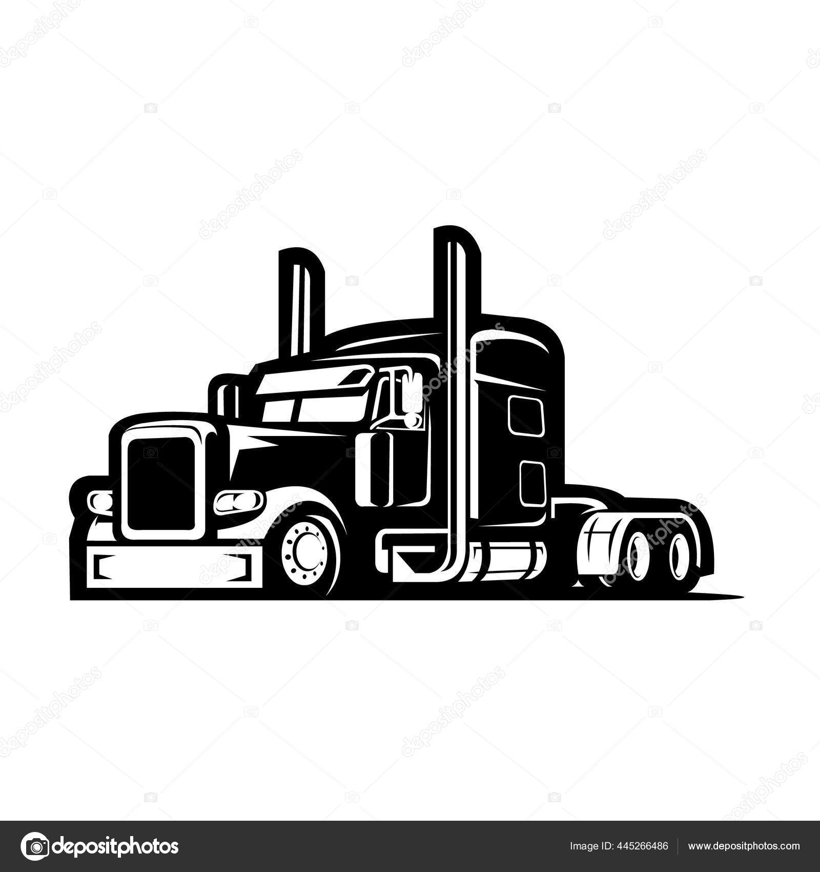 images 18 Wheeler Silhouette semi truck svg 18 wheeler design car svg airplane svg etsy