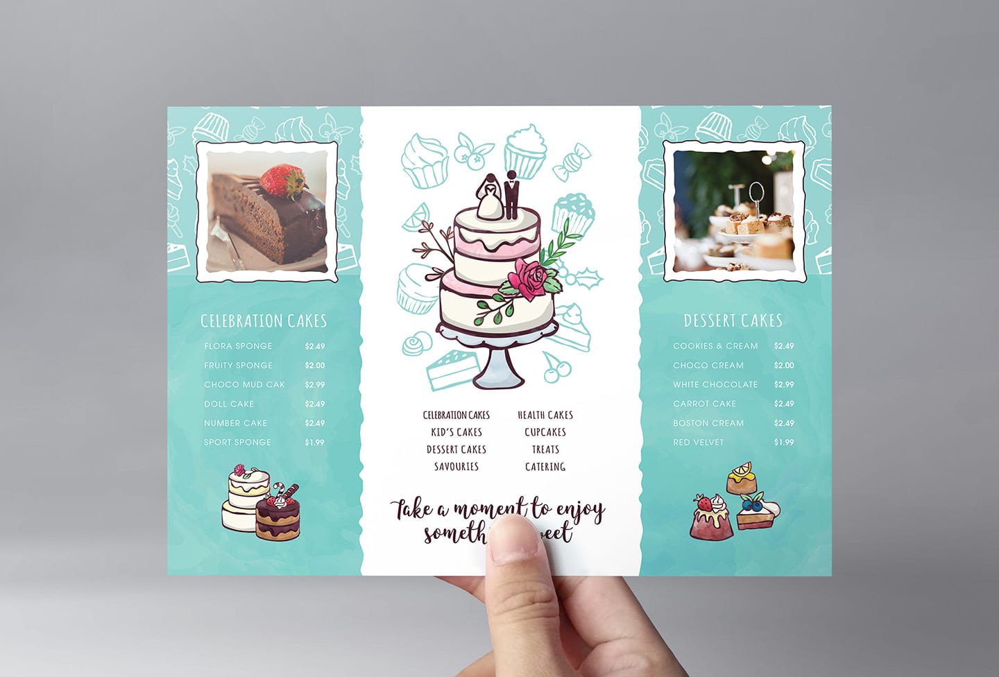 photo Cake Brochure unblast