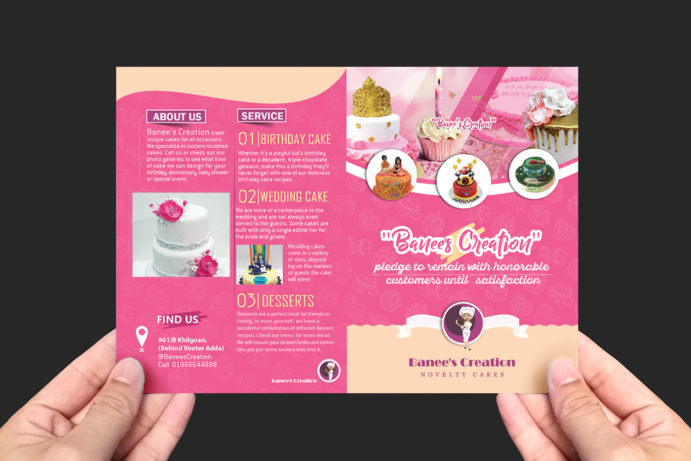pic Cake Brochure https www shutterstock com image vector bakery pastry shop desserts banner set 610549226