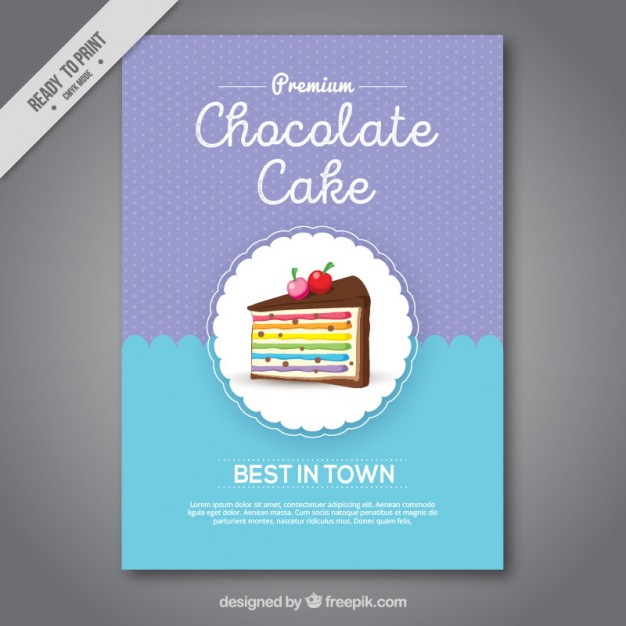pics Cake Brochure trifold brochure special sweet cake