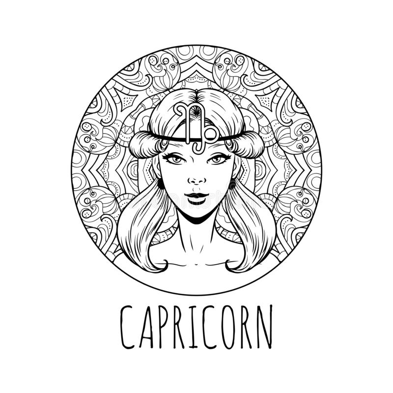 pic Capricorn Coloring Pages For Adults pin on coloring page