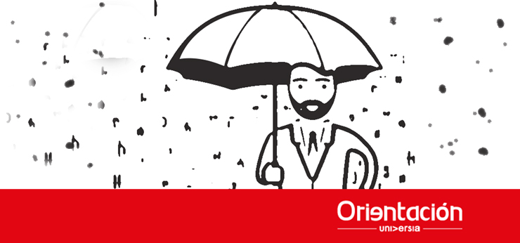 Como Dibujar El Niño Bajo La Lluvia