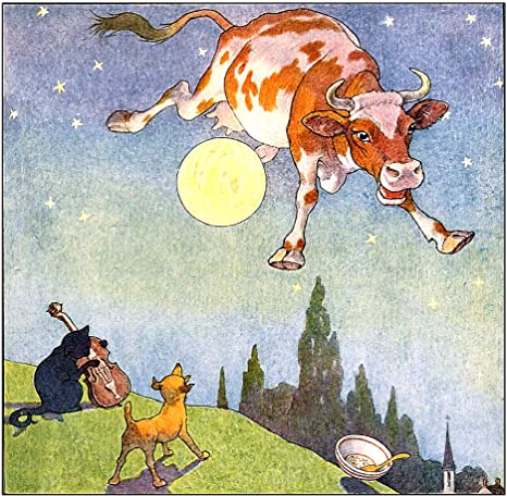 pics Cow Jumped Over The Moon Vintage brl