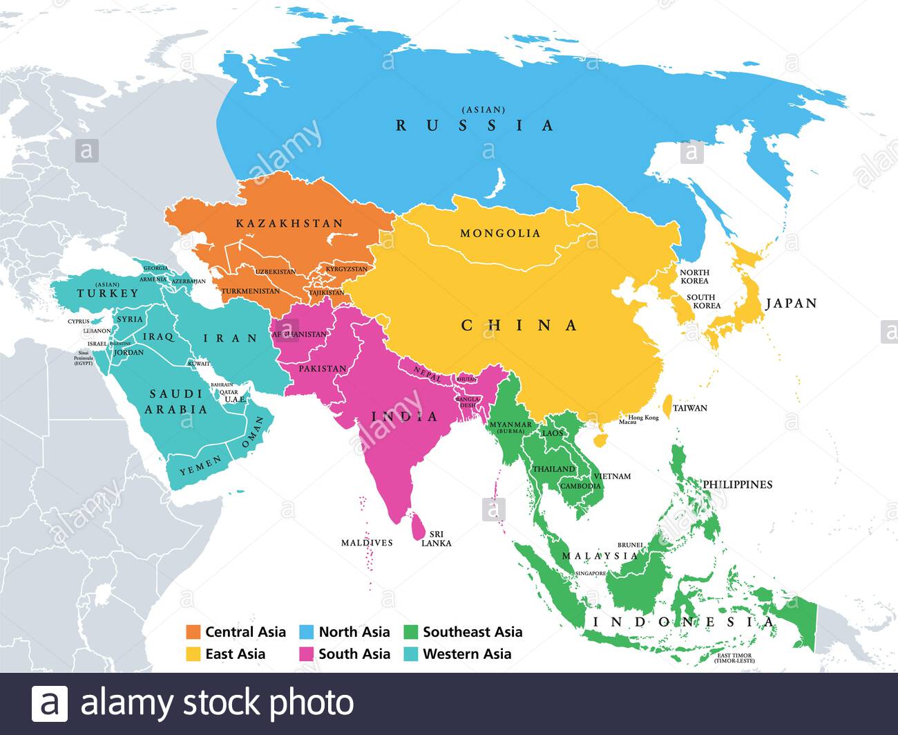 pic Mapa Asiatico map