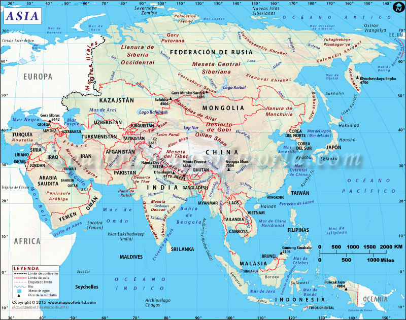 wallpapers Mapa Asiatico annamapa com