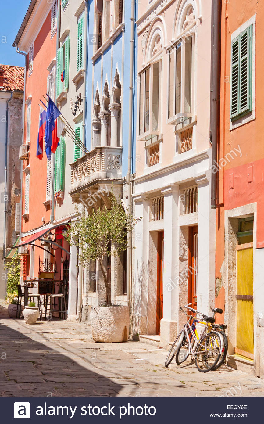 pic Piran Streets streets of piran slovenia
