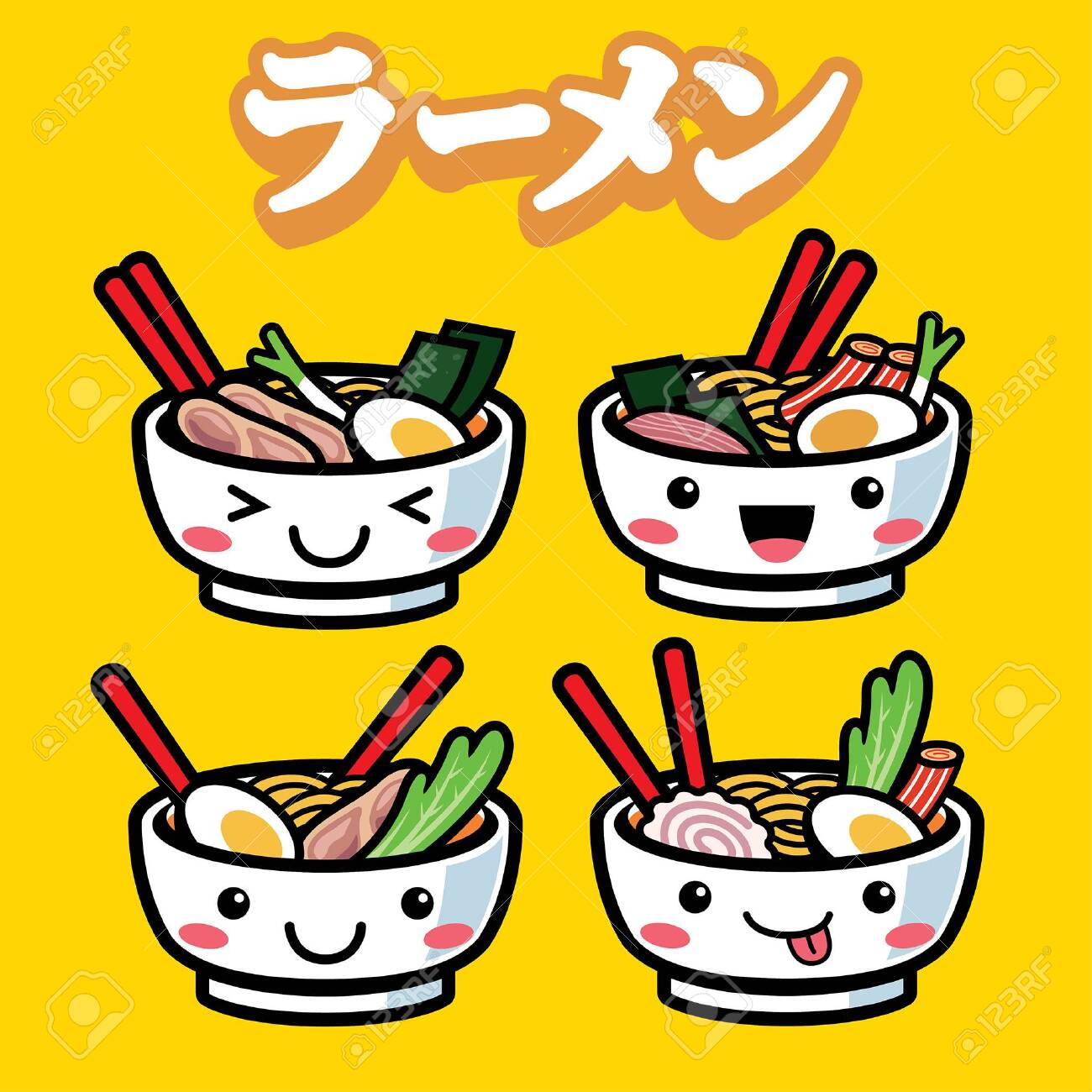 images Ramen Doodle vectorstock