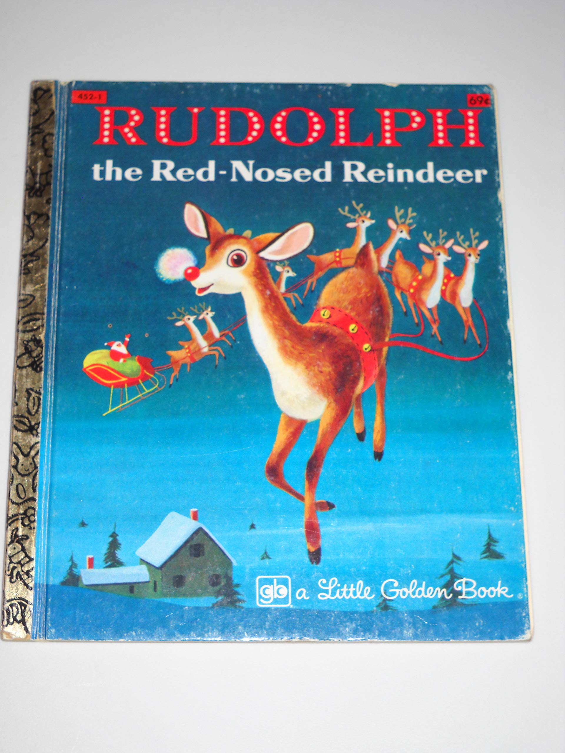 Vintage Rudolph Book - Serunen